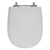 Assento Poliéster Laminado Paris Cinza Tampa Vaso Icasa