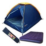 Barraca Nautika Impermeavel 2 Pessoa Camping + Colchão Casal
