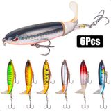 Isca Artificial Lorben Whopper Plopper 10cm 6 Peças