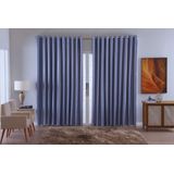 Cortina Para Sala Quarto Blackout Tecido 5,00x2,80 Ellegance