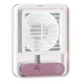 Climatizador Ventilador Umidificador De Ar Usb Com Luz Led