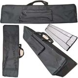 Capa Bag Piano Master Luxo Yamaha P125 Preto + Cobertura