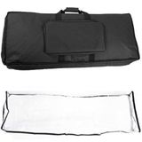 Kit Capa Bag De Teclado Musical 5/8 + Cobertura O F E R T A