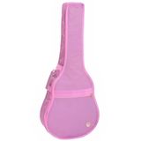 Capa Bag Para Violão Clássico / Folk Nylon Rosa Acolchoada