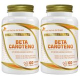 Kit 2x Beta Caroteno 60 Cápsulas - Flora Nativa