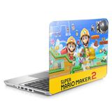 Skin Adesivo Protetor Para Notebook 14 Wide Mario Maker B1