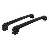 Rack Teto Alumínio Preto Bmw X1 C/ Longarina Integrada 13/