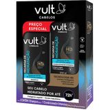 Kit Shampoo E Condicionador Vult Recarga De Hidratação 200ml