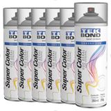 Kit Com 6 Tintas Spray Verniz Fosco 350ml Tekbond