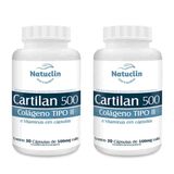 Cartilan Colágeno Tipo 2 - 30 Cápsulas - 500mg - 2 Frascos