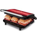 Press Grill Ceramica Pg 01 Rc 220v Red Mondial