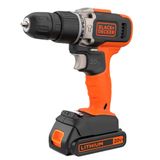 Parafusadeira E Furadeira De Impacto Black + Decker Bivolt 20v Recarregável Laranja - Bcd704c1-br