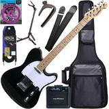 Kit Guitarra Waldman Gte-100 Telecaster Preto Gx04