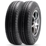 Kit 2 Pneu Aro 15 205/70r15 Linglong 104/106s Grenn Max Van