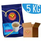 Café Com Leite Soluvel 3 Corações Instantâneo Vending 5x 1kg