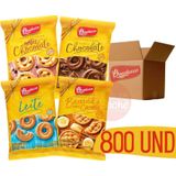 Biscoito Amanteigados Bauducco Atacado - 800 Unidades