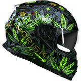 Capacete Norisk Ff302 Magic Seeds Verde Tamanho:58