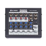 Mesa De Som Mixer Nanomix Ll Audio Na602 6 Canais C/pc Sound