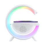 G Rgb Luminaria Caixa Som Carregador Por Indução Lanç