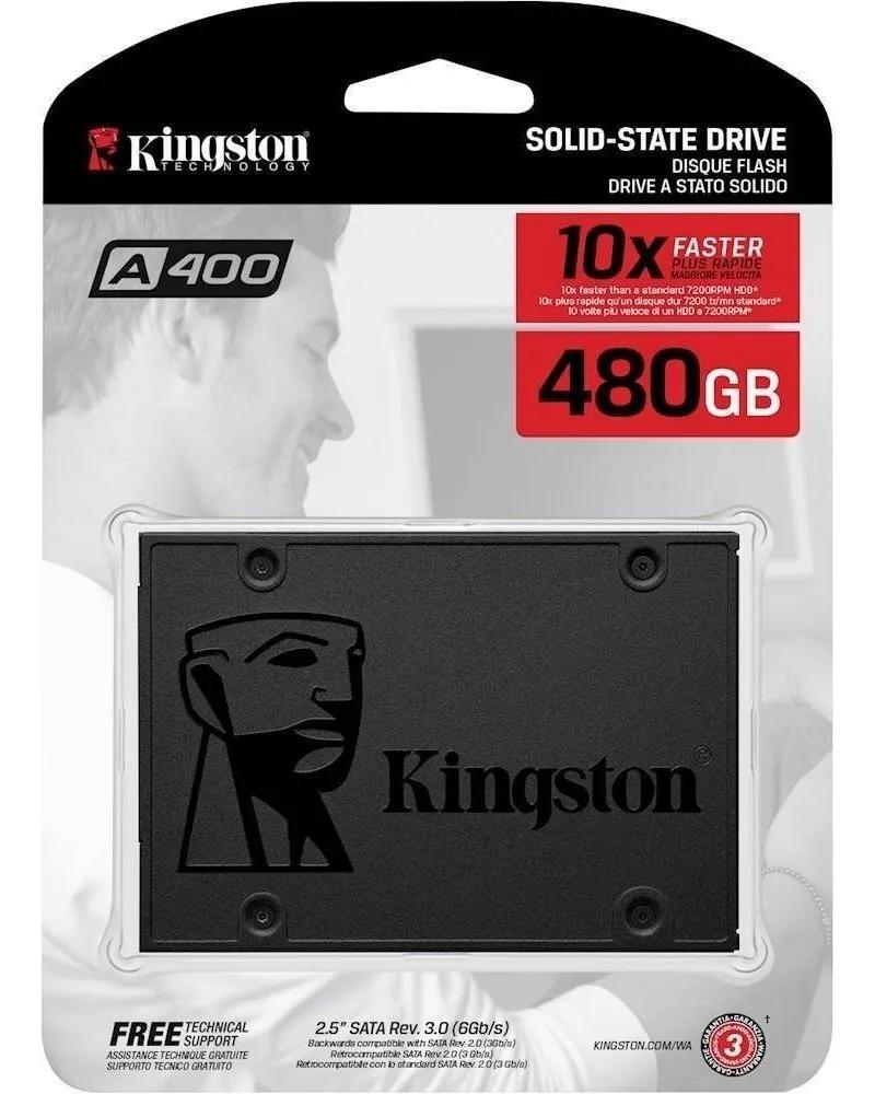 Hd Ssd Interno Kingston Sa400s37/480g - 480gb