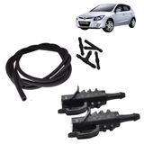 Par Brucutu Esguicho Agua Parabrisa Hyundai I30 + Mangueira