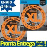 Kit 2 Encordoamento Para Guitarra D&#39;addario Exl110 Envio24h