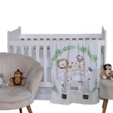 Mantinha Cobertor Bebê Estampado Soft Menina Menino