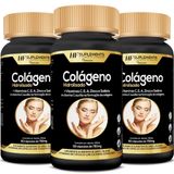 3x Colageno Hidrolisado Com Vitaminas E Minerais