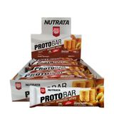Proto Bar Amendo Whey - Caixa Com 8 Un  Sabor Paçoca Nutrata
