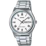 Relógio Masculino Casio Mtp-v006d 7budf Prata Analógico