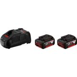 Kit Carregamento Bosch 18v Gal 1880 + 2 Baterias 4ah