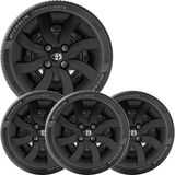 Kit 4 Calota Toyota Etios Aro 14 Preto Com Emblema 094cb