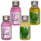 Kit 2 Espumas 2 Sais Banho Banheira Capim Limão Lavanda 60ml