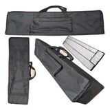 Capa Bag Piano Yamaha P125 Master Luxo Preto + Cobertura