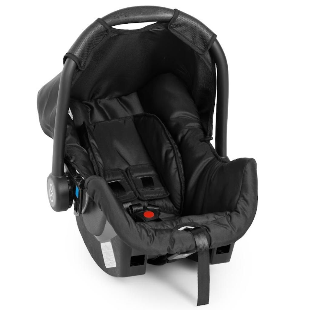 Carrinho Cross Trail Com Bebê Conforto Grid Preto E Base - Carrefour