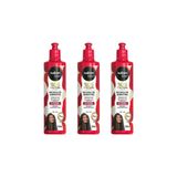 Ativador De Cachos Salon Line Sos Recar Queratina 300ml- 3un