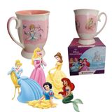 Caneca Das Princesas Disney Coleção  Café Chá Rosa