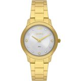 Relógio Orient Feminino Ref: Fgss0225 S3kx Casual Dourado