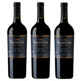 Kit 03 Unidades Vinho Rutini Trumpeter Malbec 750ml