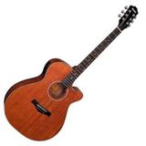 Violão Eletroacústico Shelby Sga196c Folk Aço Satin Natural