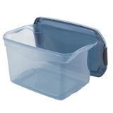 Caixa Organizadora 68 Litros Azul Translucida 64x44x34 Cm
