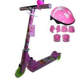 Patinete De Ferro 3 Rodas Com Luz Personagem:bettie