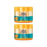 Creme De Tratamento Niely Gold 430g Argan Pos Quimica - 2un