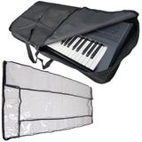 Kit Capa Simples Para Teclado 5/8 + Cobertura Yamaha Casio