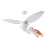 Ventilador de Teto Ventisol Ares Branco Inverter com Controle