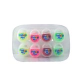 Kit 8 Unidades Fio Dental Fresh &amp; Go Mini 12m