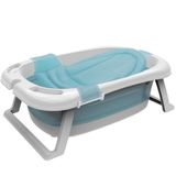 Banheira Bebe Dobrável Portátil Medidor Temperatura E Rede