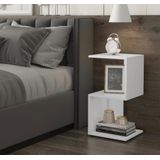 Mesa De Cabeceira Decorativo Branco