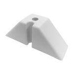 Calço Trapézio T40 2 Furos Branco Kit 10 Peças