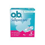 Absorvente Interno Ob Sempre Livre Procomfort Mini 8 Unidades